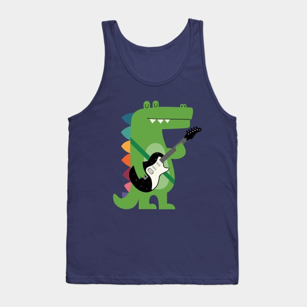 Croco Rock Tank Top by AndyWestface